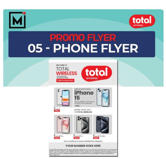 Picture of Total Wireless Promotional Flyer Design 9